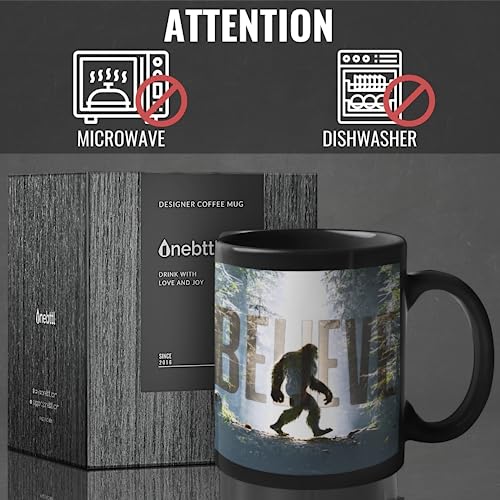 Taza de cerámica para café con cambio de color Onebttl miniatura 6