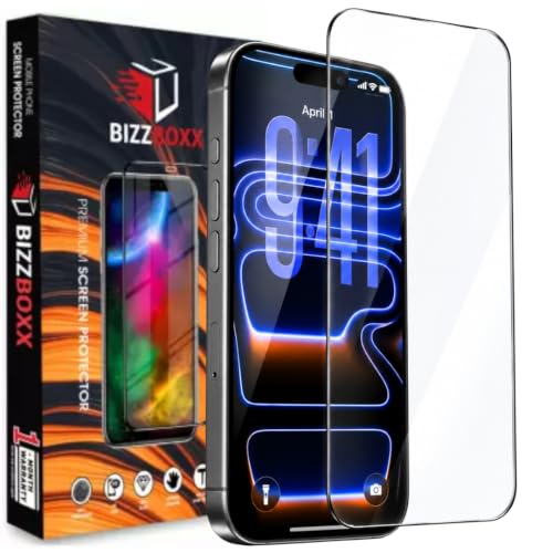 Image of Edge to Edge Gurad For Apple iPhone 18 Pro Tempered Glass Screen Protector Guard - HD Clarity, Anti-Fingerprint Temper Guard (iPhone 18 Pro - 6.3 inch) With Installation Kit - Pack of 1