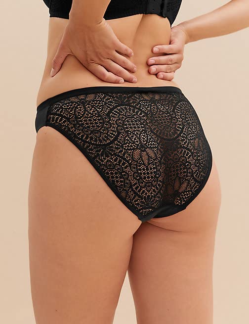 Image of Marks & Spencer 3pk Body Soft High Leg Knickers