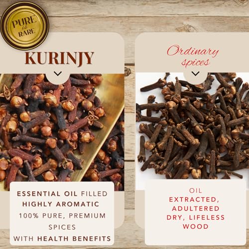 Image of Kurinjy Curry Masala - Whole Spices Mix | Cardamom Cinnamon Clove Peppercorn | Pure Natural Essential Oil filled Premium Kerala Spices | Crafted for Aromatic & Delicious Curries, 50g x 1 pack