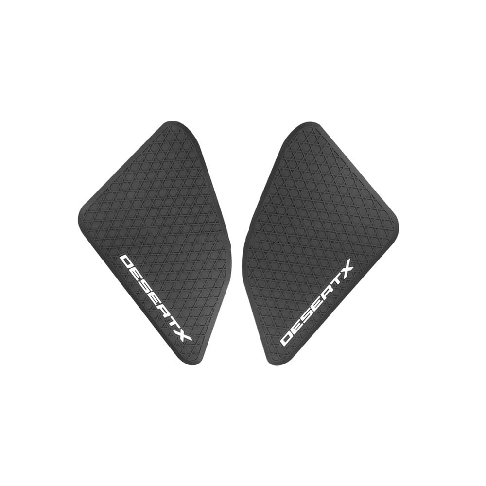 Udhkrf Left And Right Motorbike Tank Protector Motorcycle Side Fuel Tank Pads Protector Stickers Decal Gas Knee Grip Traction For For Desertx 2022 2023