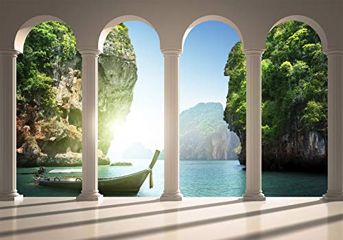 Murando Fotomurali adesivi Paradiso 196x140 cm