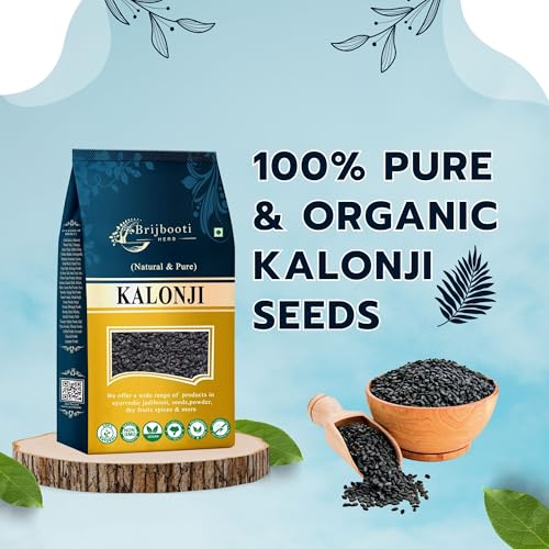 Image of Brijbooti Kalonji Seeds 800 Gr - Black Cumin Seeds for hair gowth - Nigella Seeds - Karun Jeeragam - Karuppu Jirige