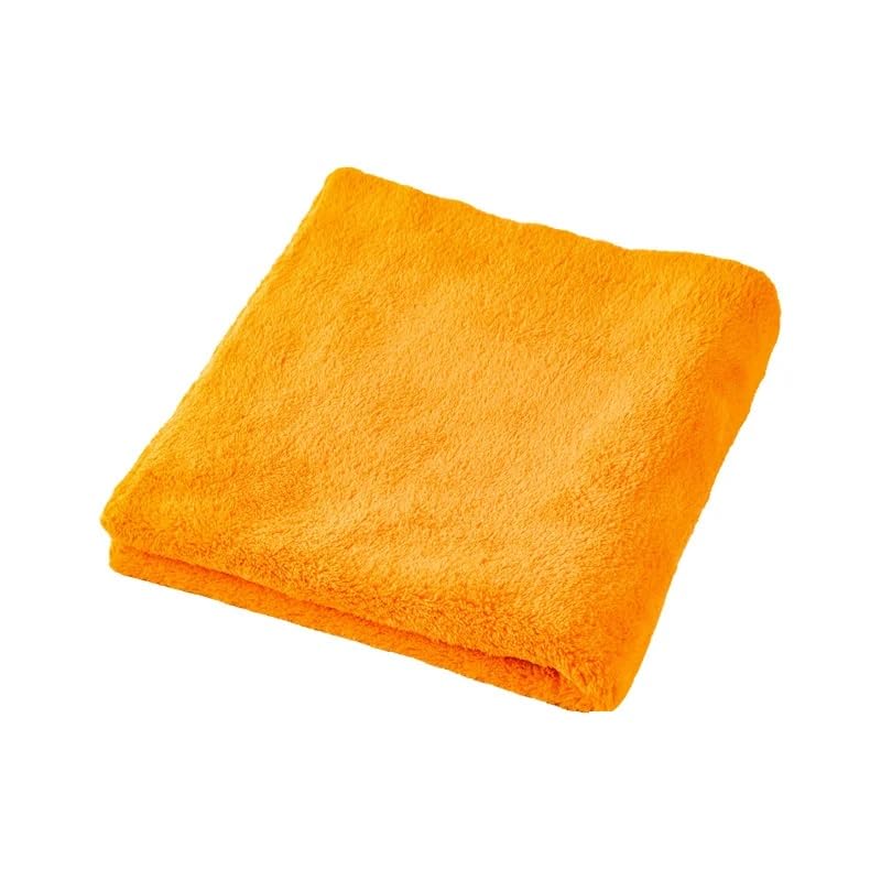 40 x 40 cm ręczniki z mikrofibry pielęgnacja samochodu mycie pogrubiony ręcznik szczegóły samochodu suszenie ściereczka narzędzie do czyszczenia akcesoria do mycia samochodu pomarańczowy 1