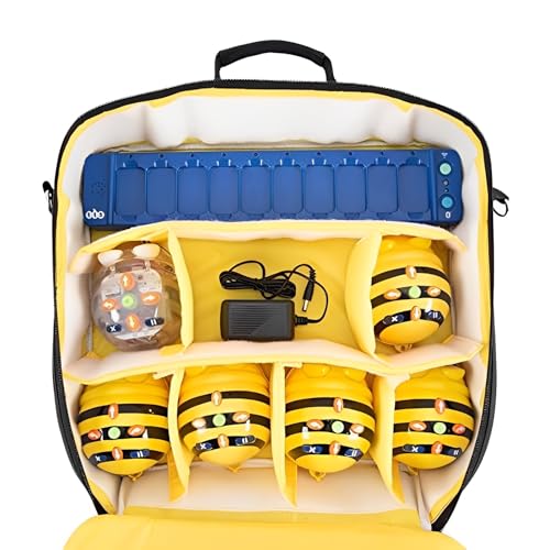 beginner39s programming material 6 bee bot floor robot and 1 hive storage bag - new see amp say version - programmable set