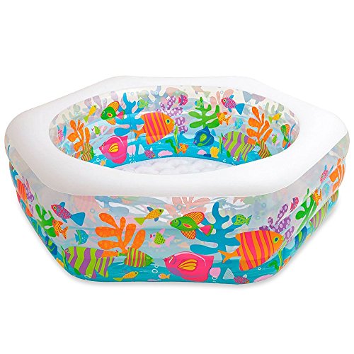 hexagon inflatable pool