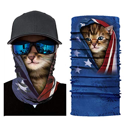 Preisvergleich Produktbild MOTOCO Schlauchschal / Schlauchtuch / Neckwarmer / Halstuch / Bandana / Multifunktionstuch / Face Shield / Motorradschal / Verschiedenen Muster(25X50CM.R)