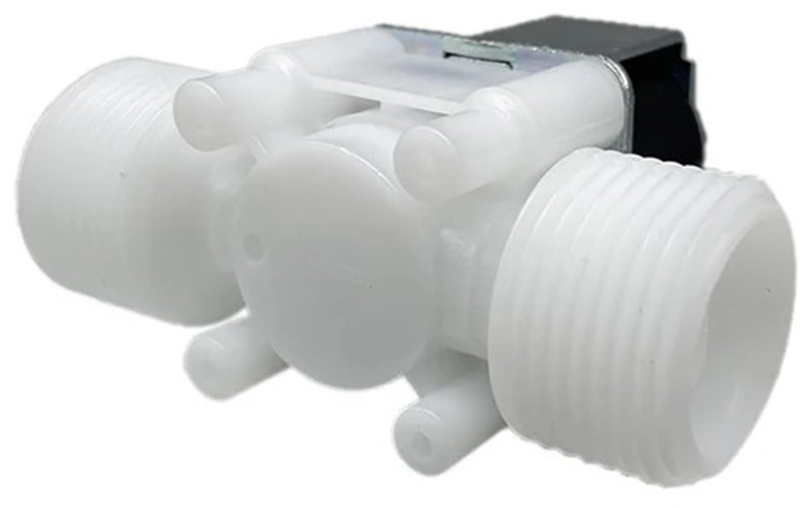 Plastikowy zawór elektromagnetyczny 3/4"12V 24V 220V Pneumatyczny regulator ciśnienia do magnetycznego sterowania wodą normalnie zamknięty otwarty N/C(220V_normalnie otwarty)