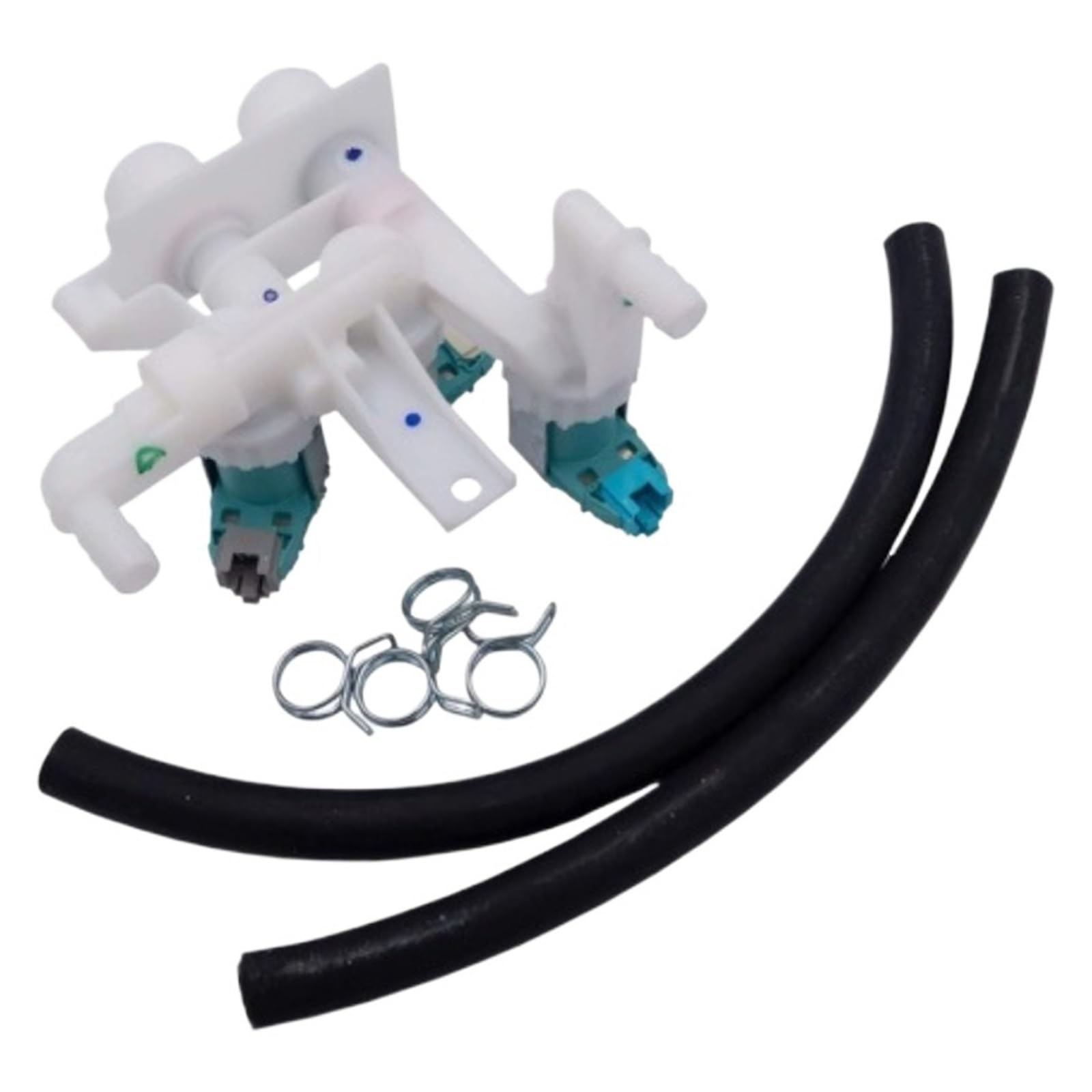 W10599356 Washing Machine Water Inlet Valve120V Replacement Solenoid Valve,Compatible For Whirlpool,Compatible For Maytag,Compatible For Kenmore,Replaces W10509710