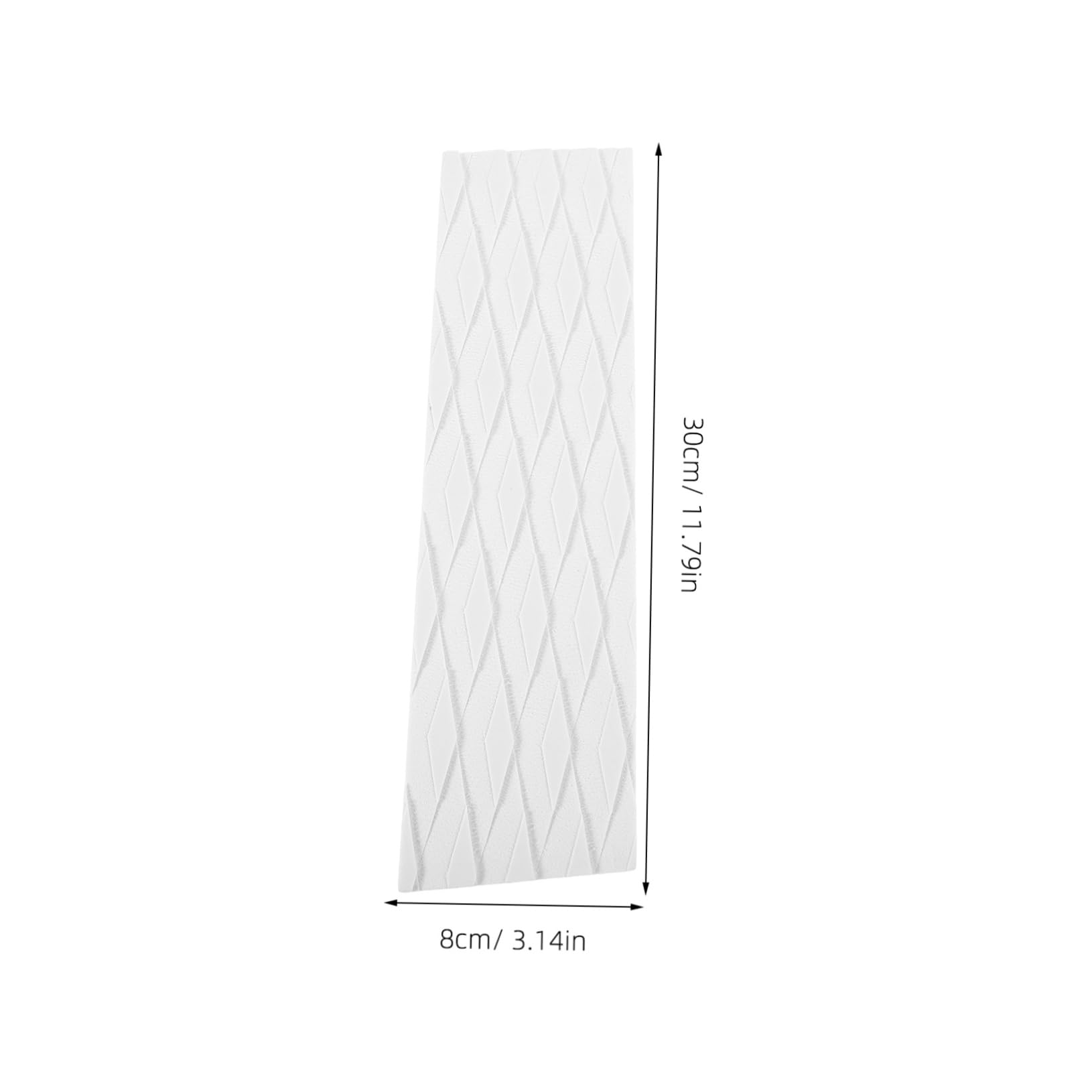 BESPORTBLE Skimboard Grip Pad Nonslip Traction Pad for Surfboard with Grooved Texture for Water Sports