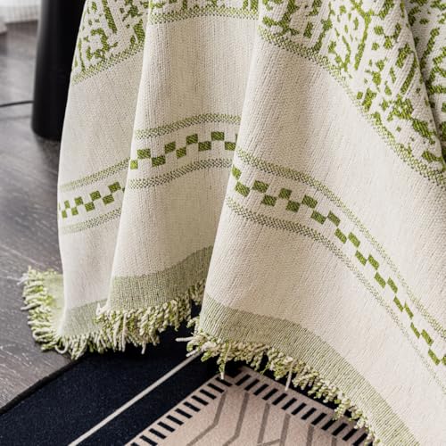 Housse de canapé en chenille verte anti-griffures pour chiens et chats - 7