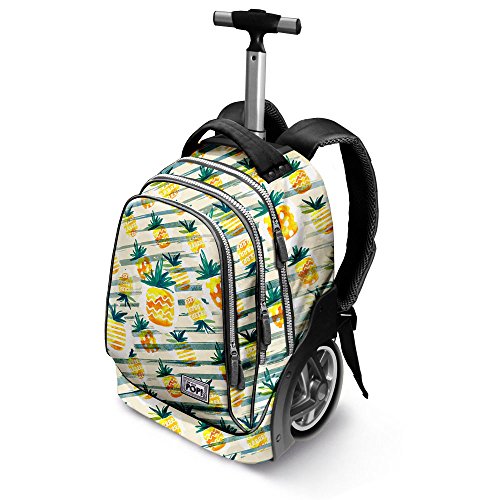 Oh My Pop  Ananas Trolley Travel GT Mochila Tipo Casual  51 cm  42 Litros  Amarillo