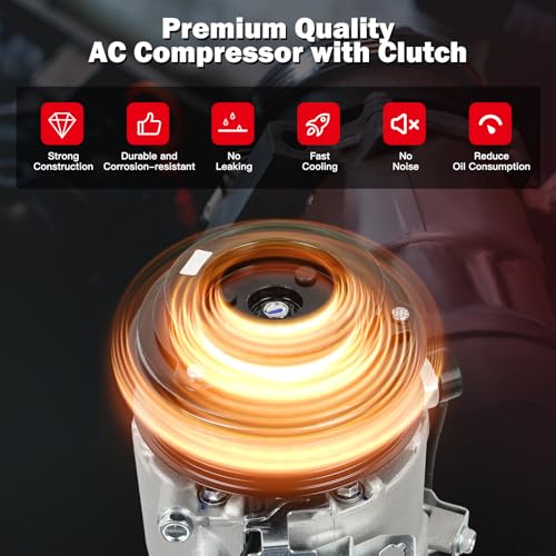 Image of Air Conditioning Compressor for Lexus RX350 3.5L for RX330 3.3L 2006-2009