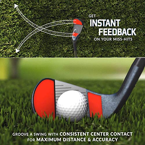 iS1 Golf Swing Trainer- Center Contact Trainer & Golf Training Aid to Improve Your Ball-Striking & Boost Your Driving Distance- Golf Swing Training Aid & Impact Trainer for Men & Women - Thumbnail 4