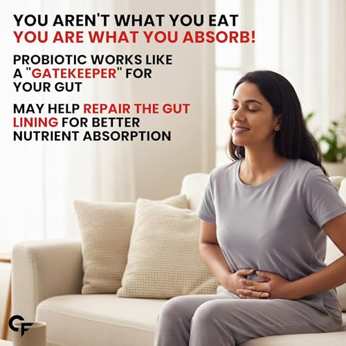 Image of Carbamide Forte Women's Probiotics Supplement 60 Billion CFU | Gut Health Supplements with Cranberry Extract | Pre & Probiotics Supplement for Gut Health | 60 veg Capsules