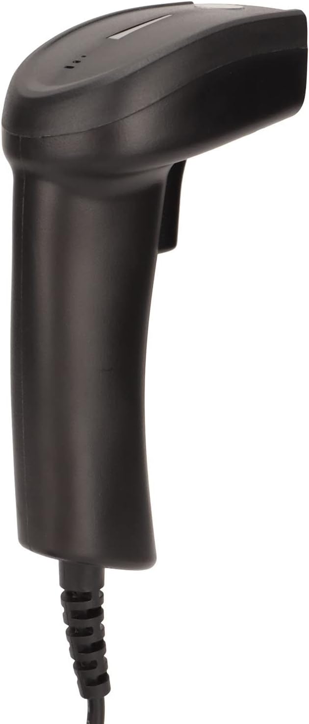 Barcode Scanner, Handheld 1D Wired Bar Code Scanner, USB