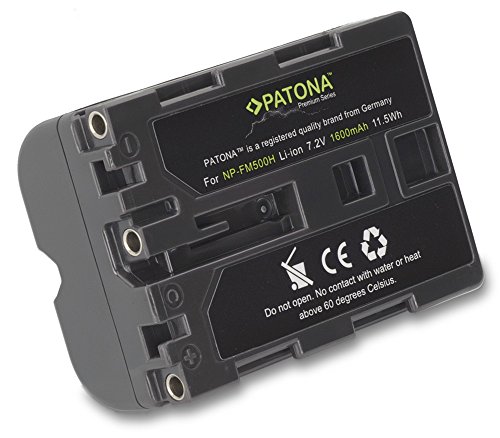 PATONA 1167 Lithium-ION 1600mAh 7.2V Batterie Rechargeable - Batteries Rechargeables (1600 mAh, 11,5 Wh, Lithium-ION (Li-ION), 7,2 V, Noir)