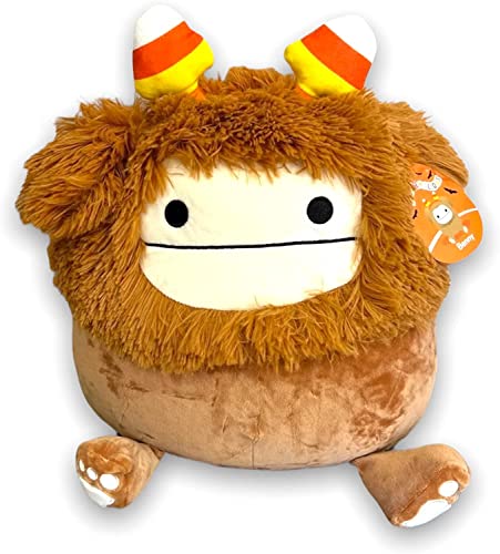 Squishmallow Official Kellytoy Halloween 2022 Squad Squishy Stuffed Plush Toy Animal (Benny (Candy Corn Headband), 12 Inch)