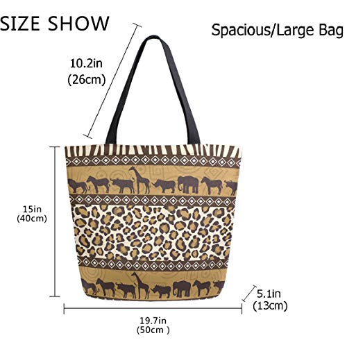 Stylish Print Extra Large Shoulder Tote Bag for Beach Travel Weekender Gym Grocery Shopping3