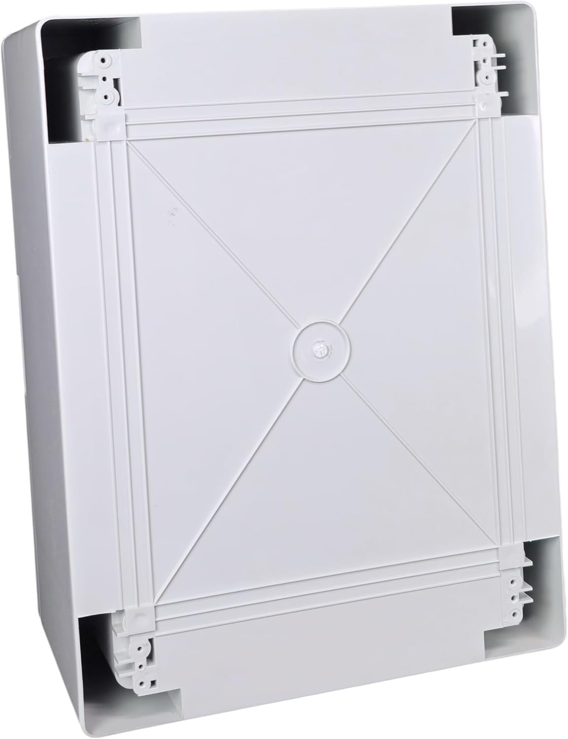 RoadEu – Caja de distribución mural IP65 400x500x245mm – Armario eléctrico estanco con cierre, prensaestopas, guía DIN y placa metálica – Para instalaciones técnicas y exteriores
