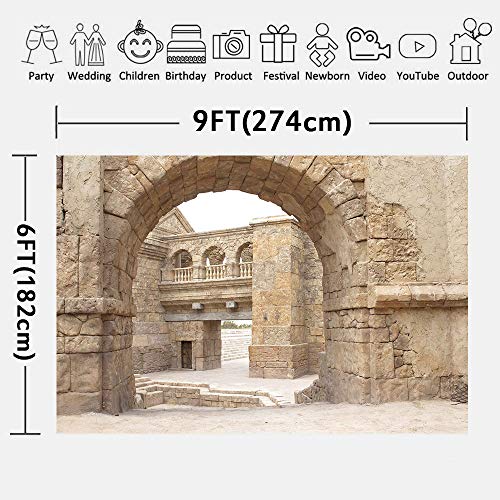 Fondo fotográfico Jerusalem antiguo 9x6 pies vinilo miniatura 2