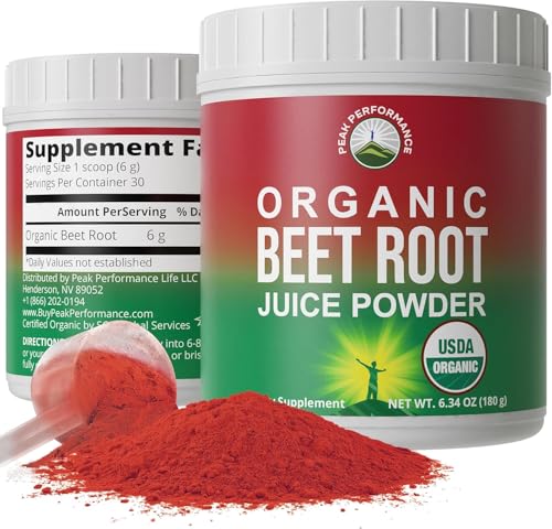 Organic Beet Root Powder - Ultra High Purity Super Food Beets...