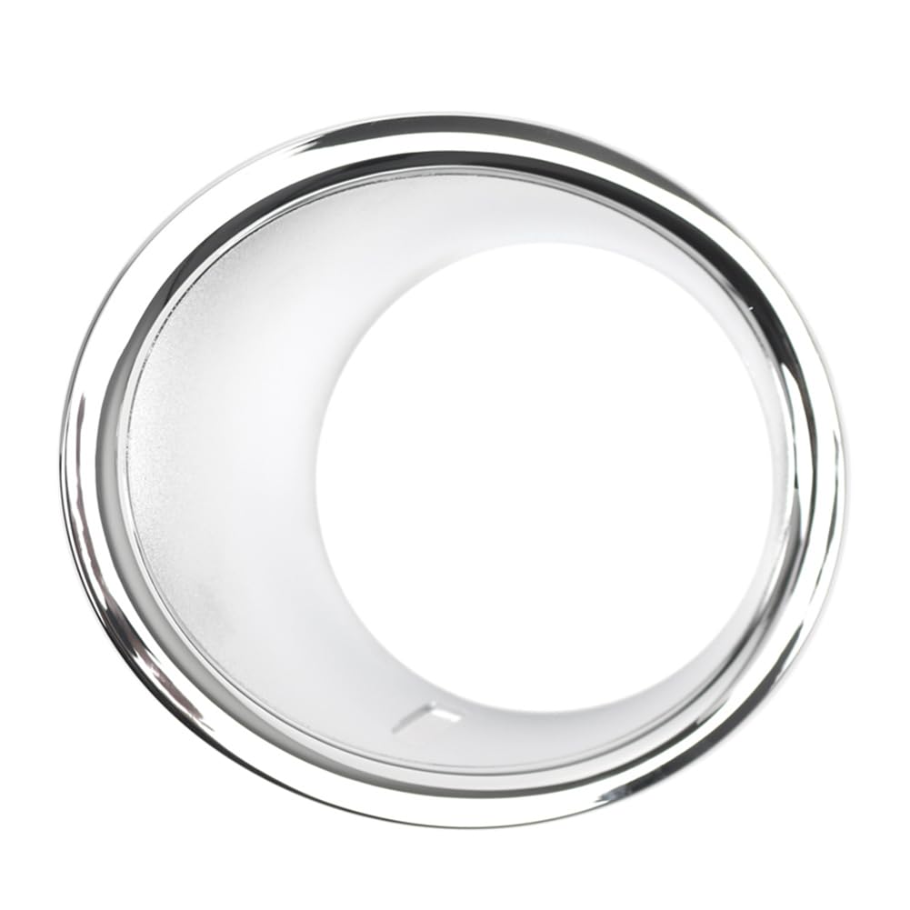 Cninba13 (Right Side) Light Covers Lamp Trim Ring Front Fog Light Lamp Ring 1 Pc For Mini Cooper R55 R56 R57 07-11 ABS Chrome