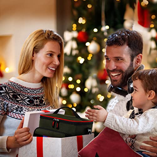 Lekesky Lunch Bags For Men Leakproof And Insulated Lunch Bag For Work Office Adult Lunch Boxes 15L，Green #TOP6