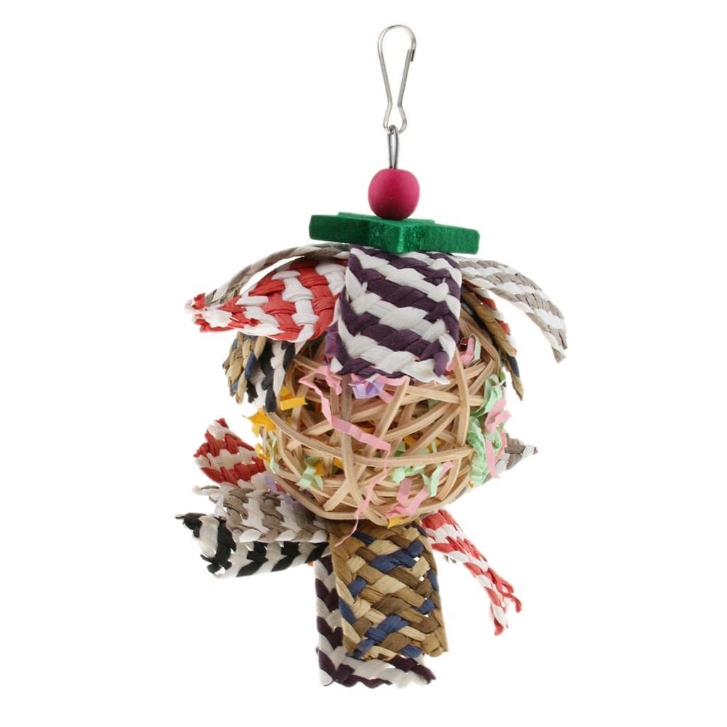CALANDIS Hanging Ball Wood Bite Toy Parrot Chewing Toy with Bell Teeth Care 16Cm (B0BFXFBNZV) Amazon Price History, Amazon Price Tracker