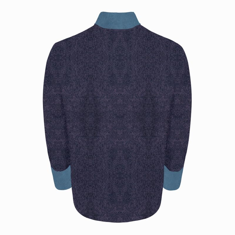 Men's US Civil War Cadet Grey Officer's Sack Coat with Solid Cuff & Collar4