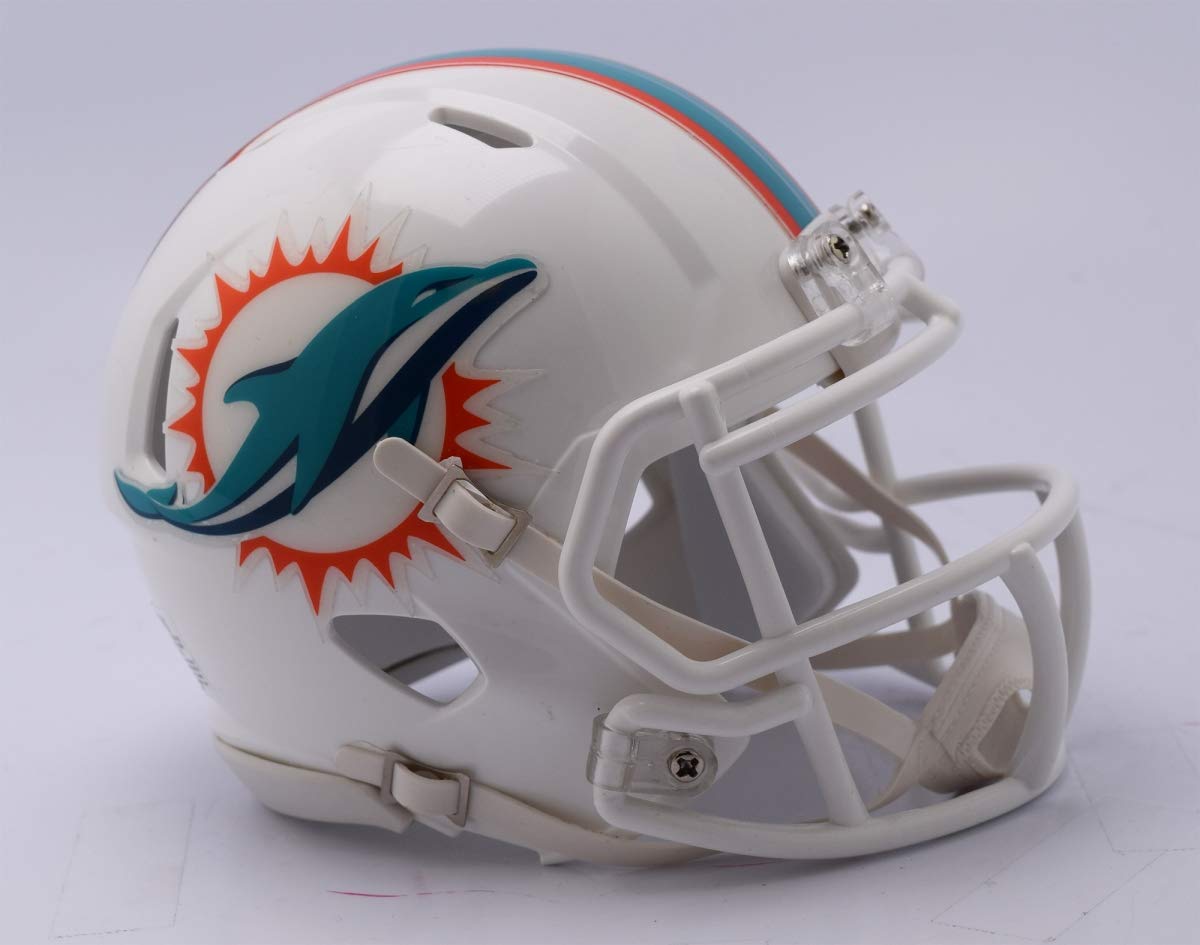 NFL Riddell Football Speed Mini Helm Miami Dolphins