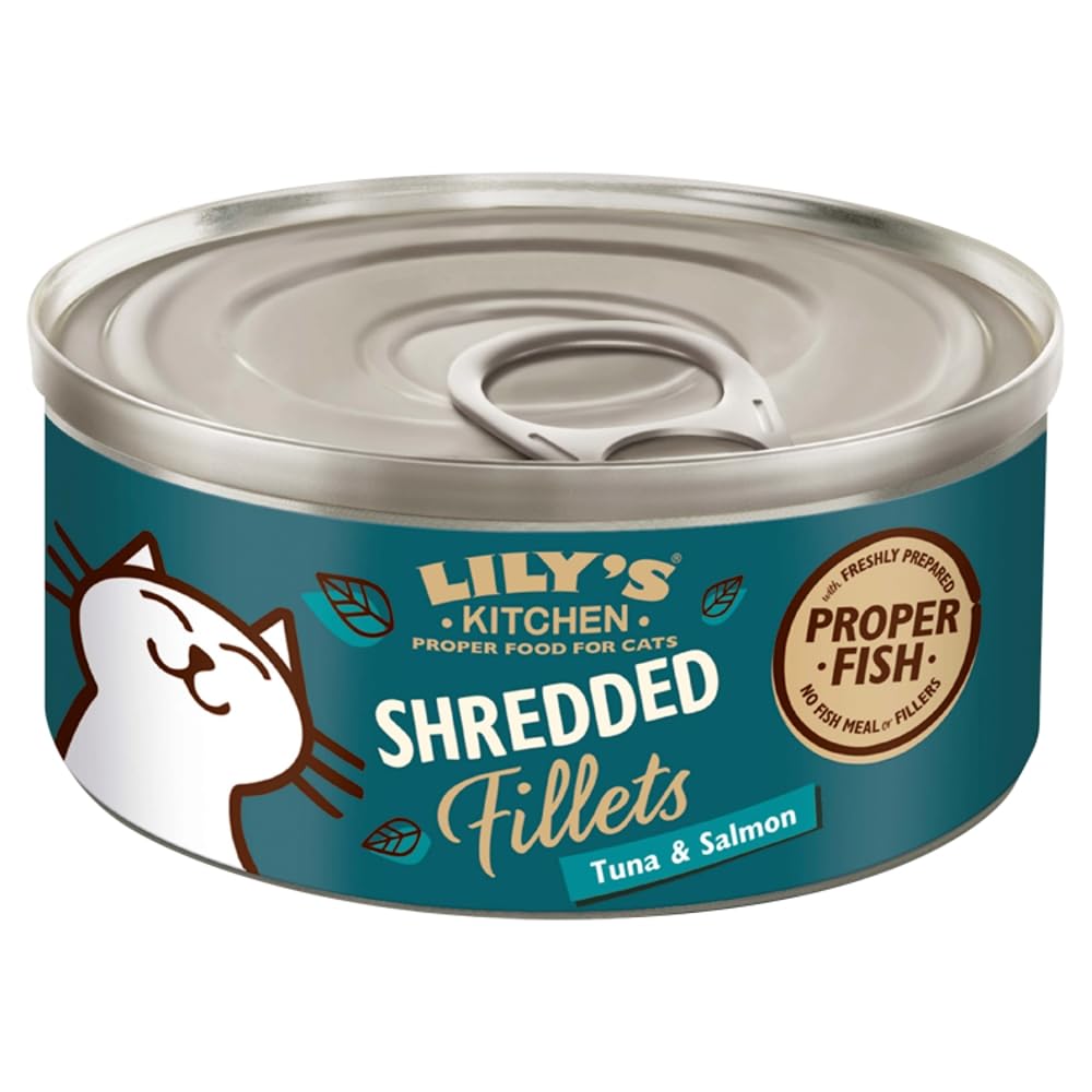 Lily's Kitchen Salmon Tuna With Shredded Fillets 70G