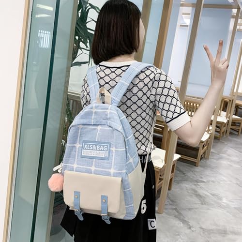 Image of Tinytot 30 Litre Japanese Korean Style School Bag Water-Resistant Laptop & Travel Backpack - Unisex Large 18 Inches Multipurpose Student Backpack for Boys & Girls, Men & Women