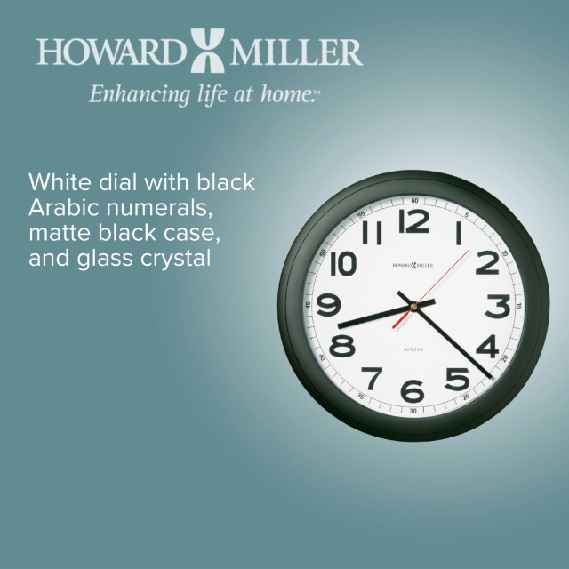 Amazon.com: Howard Miller Norcross Wall Clock – Quartz Timepiece