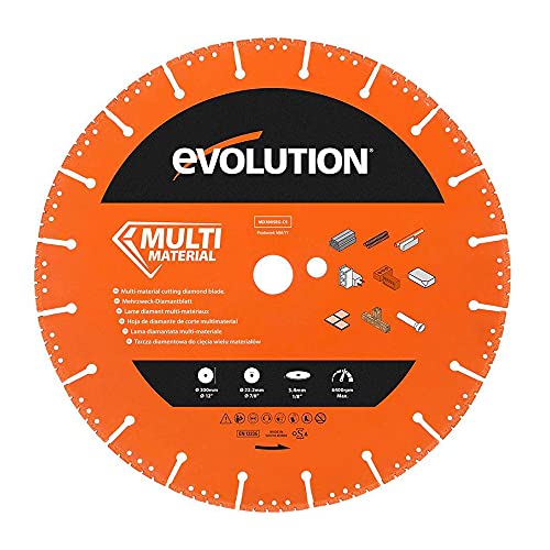 Disque diamant multi-matériaux 300 mm pour aménager une terrasse et couper les dalles