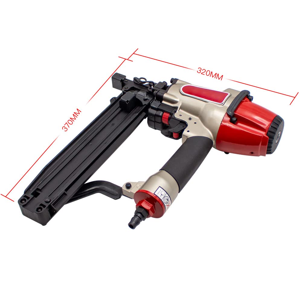 Pneumatic Stapler Air Nail Gun 160Pcs 6-8KGF/CM2