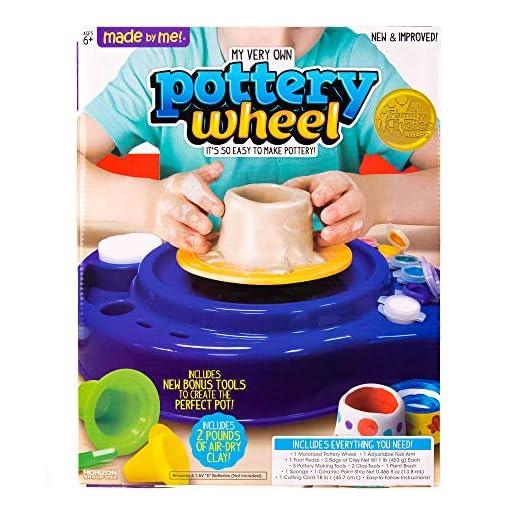 Made By Me My Very Own Pottery Wheel Kit by Horizon Group USA