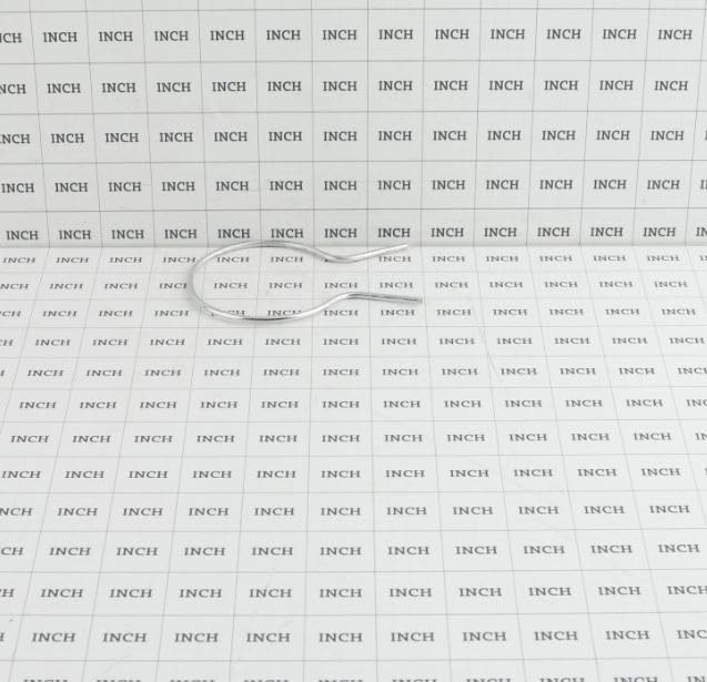 EZ Twist 2 1/2" (2 3/8" OD) x 11 Gauge Preformed Galvanized Steel Fence Ties - (100 Pack)