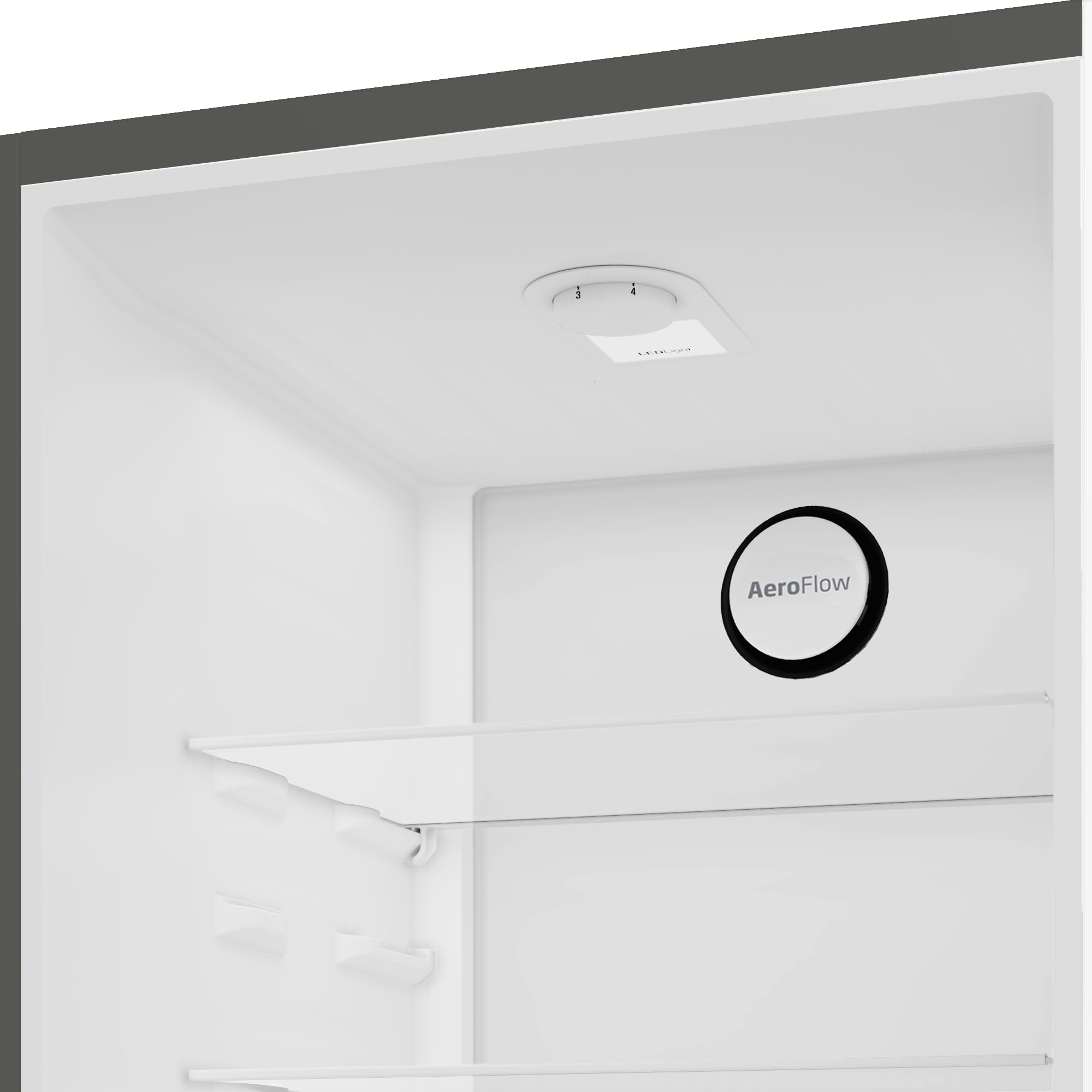Beko B1RCNE364G: frigorífico combi No Frost 186 cm, 316 L, clase E | NeoFrost Dual Cooling + HarvestFresh