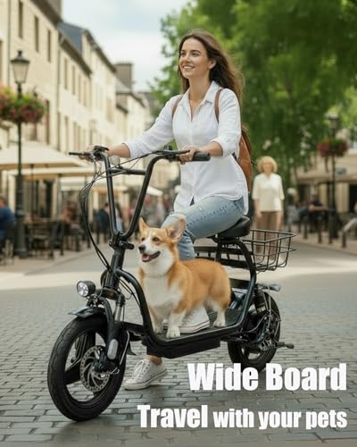 Caroma Electric Scooter for Adults with Seat, 800/1200W