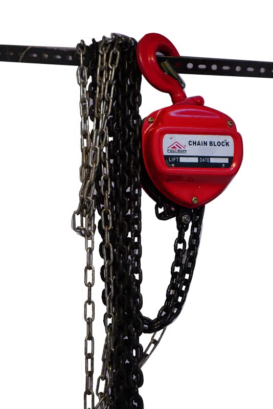 XtremeFast (Fulcrum) 2 Ton 3 Mtr Chain Pulley Block 2T3M Amazon.in