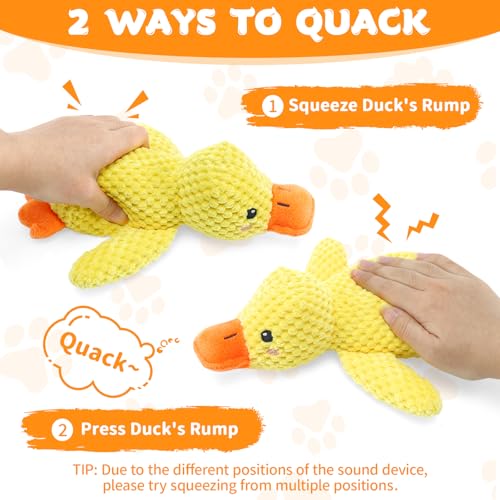 Juguete Calm Dog Duck y Pulpo Sonoro para Perros Pequeños miniatura 2