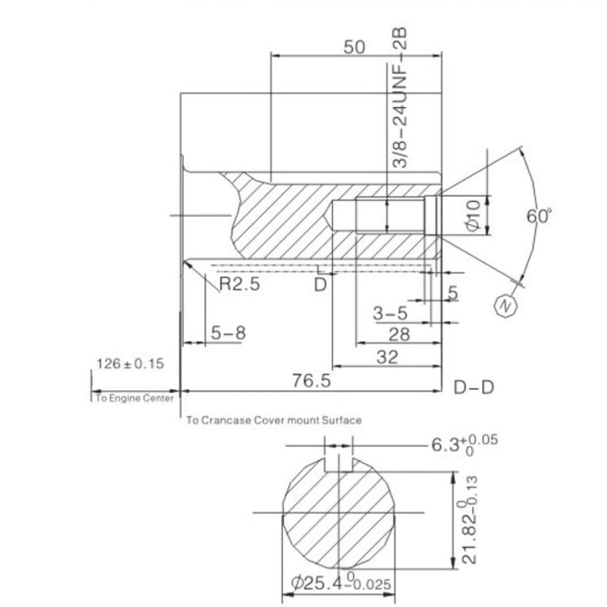 Loncin LC2V80FD Benzinmotor 25 PS 764 ccm 25.4 mm Rüttelplatte Kartmotor Einachser