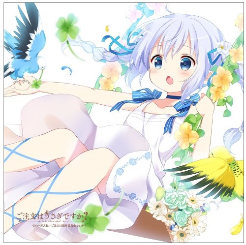 Serviette Gochuumon wa Usagi Desu ka? Microfibre de haute qualité premium
