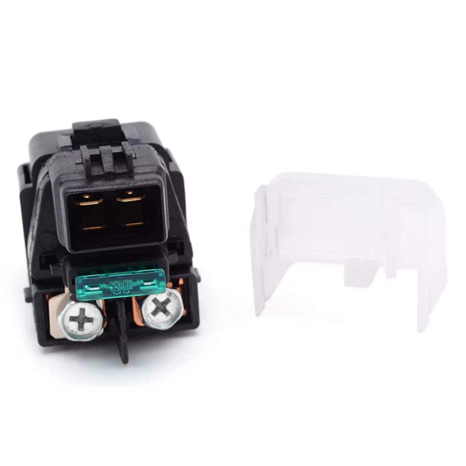 Relè Avviamento Solenoide Compatibile con Suzuki per LTA500F per Quadmaster 500 4x4 2000-2001 per GSF600 per Bandit 600 1996-2003 31800-26E00 Solenoide di Avviamento per Relè