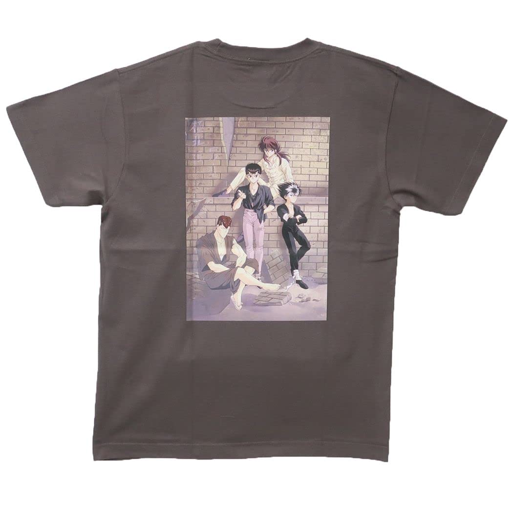 Amazon.co.jp: 幽遊白書[Tシャツ]T-SHIRTS セピア 少年ジャンプ【L 