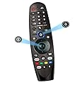 Voice-Magic-Remote-LG-Smart-TV-Remote-Control-Replacement for LG TV Remote for UHD OLED QNED WebOS ThinQ AI Smart TV Original Magic Remote AKB75855501 MR20GA Netflix/Prime/Google/Alexa Voice/Pointer