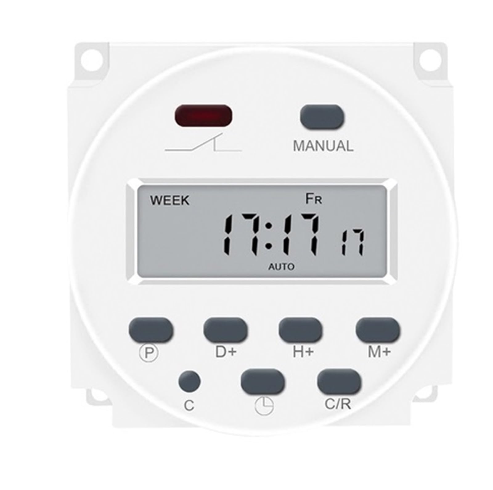 220V 110V 24V 12V CN101A Timer Switch Digital LCD Power Programmable(12V DC and AC)