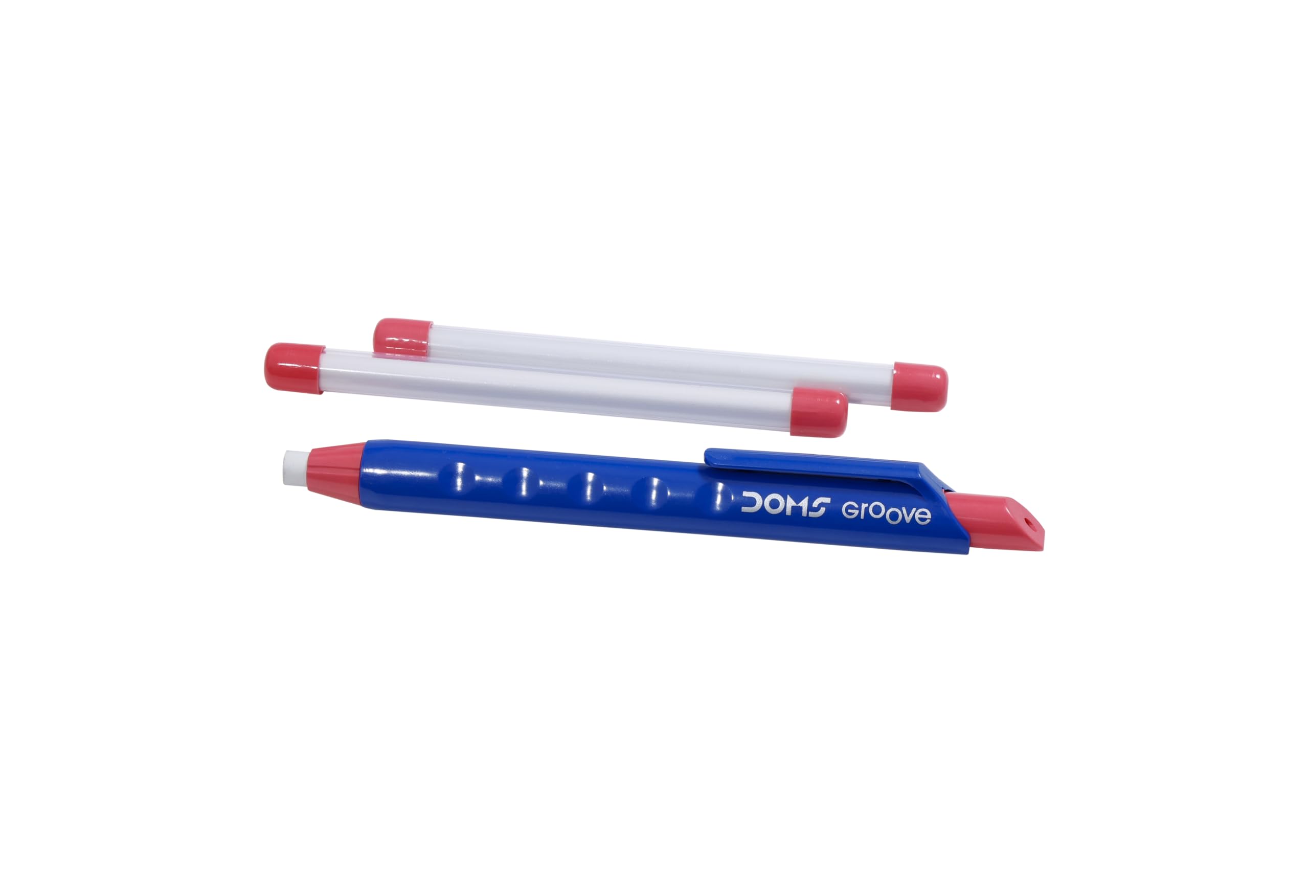 Doms Groove Retractable Erasers - 10 Pack -4 Doms Groove Retractable Erasers - 10 Pack -4