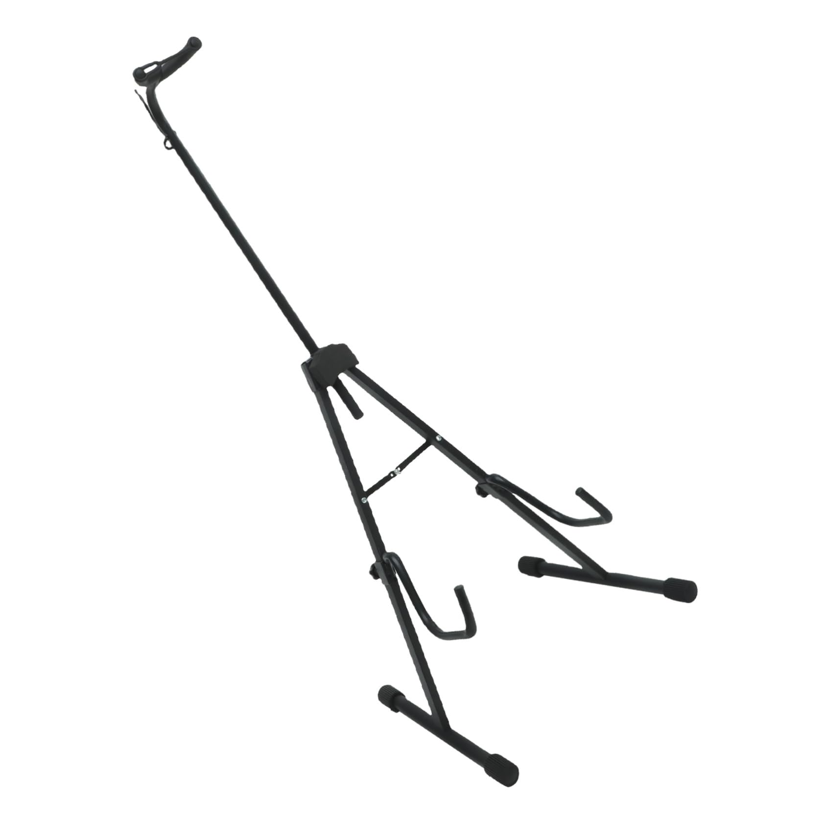 FUNOMOCYA Portable Cello Stand for Full Size Bass Violin Wall Mount Rack Holder Black